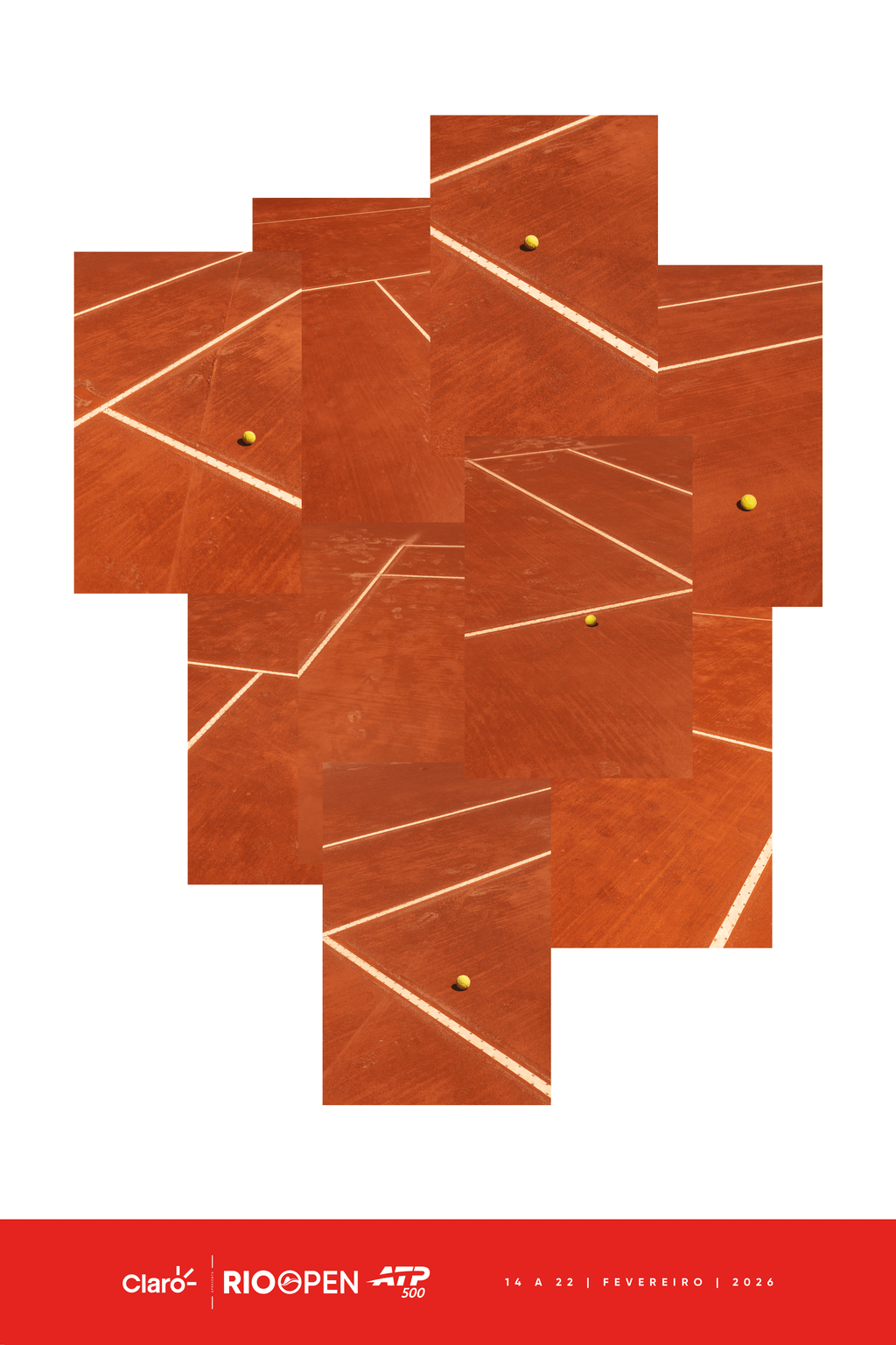 Pôster oficial do Rio Open 2026