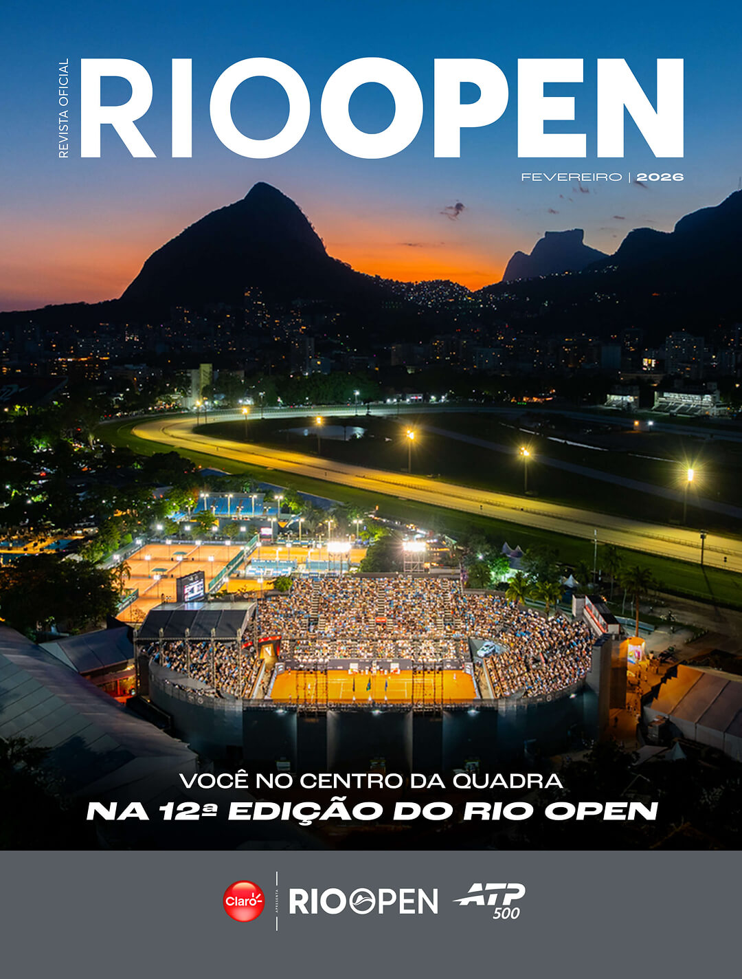 Capa da Revista Rio Open 2026