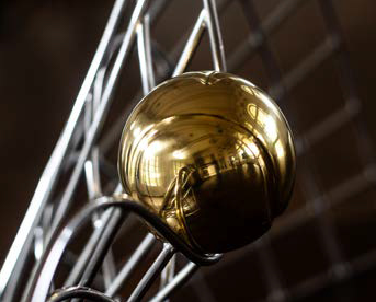 Detalhe do troféu do Rio Open 2025