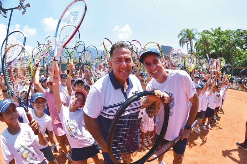Kids Day — primeiro contato com o tênis